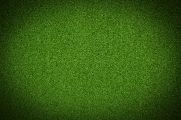 Green poker table felt background — Stock Photo, Image