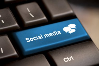 sosyal medya klavye