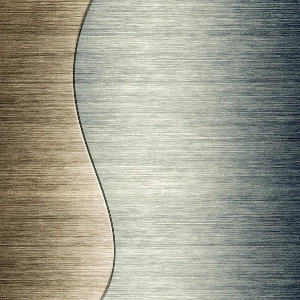 Brushed metal plate template background — Stock Photo, Image