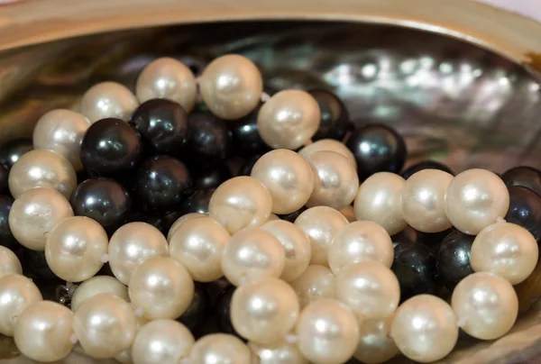 Sink with strings of pearls — Stock Photo, Image