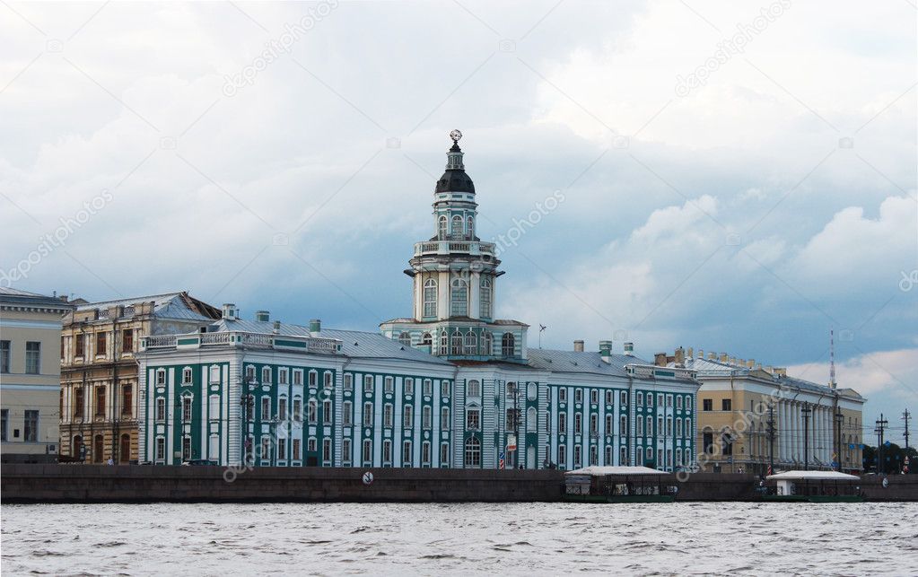 View from the river Neva
