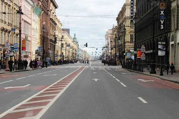 Nevsky Aussicht — Stockfoto