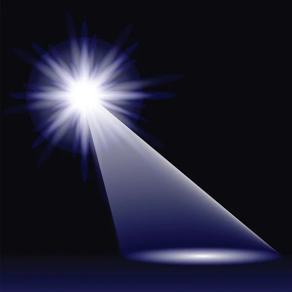 Абстрактный синий свет — стоковый вектор