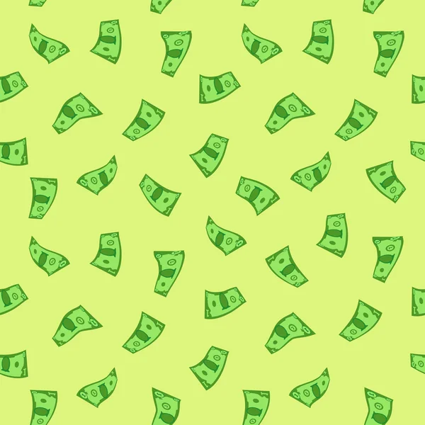 Dollars Sans couture — Image vectorielle