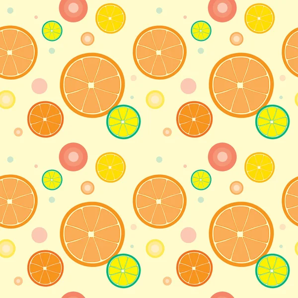 Arancione senza cuciture — Vettoriale Stock