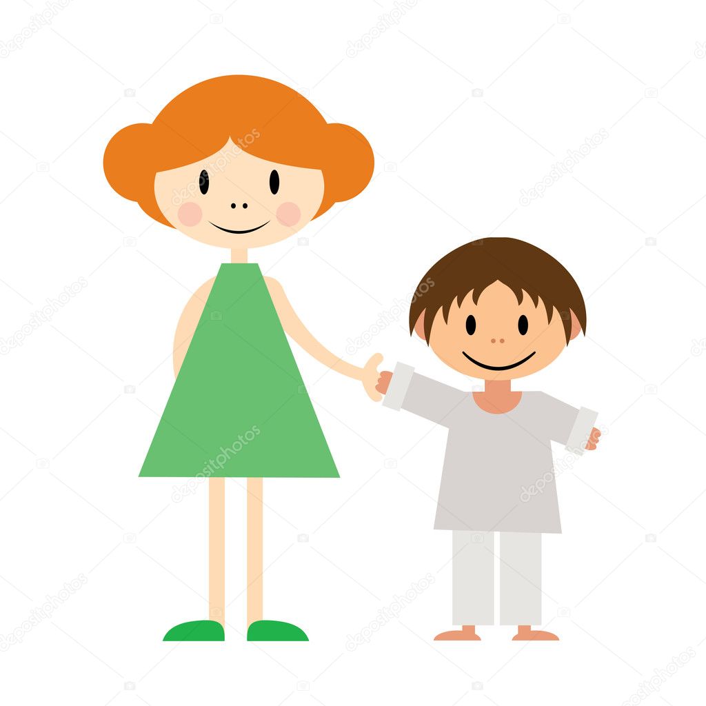 Younger brother Vector Art Stock Images | Depositphotos