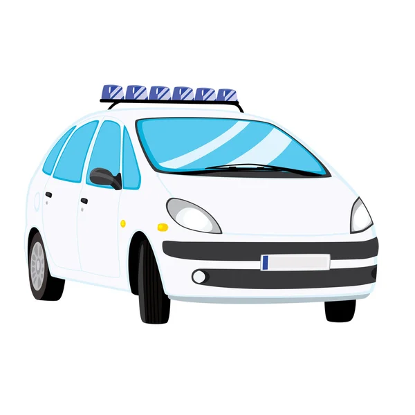 Auto della polizia — Vettoriale Stock