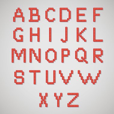 Pixel art alfabesi