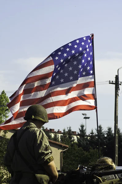 stock image AMerican flag