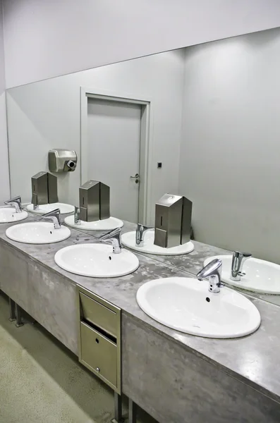 stock image Row of Sinks