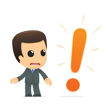 komik karikatür patronu