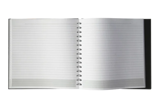 Caderno em branco — Fotografia de Stock