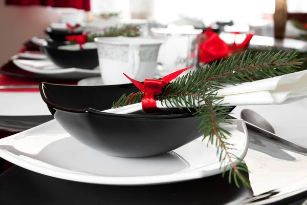 stock image Dishes on a table