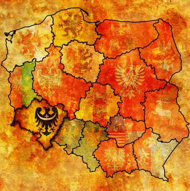 Lower silesian region clipart