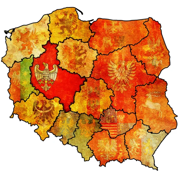Wielkopolskie regionen — Stockfoto