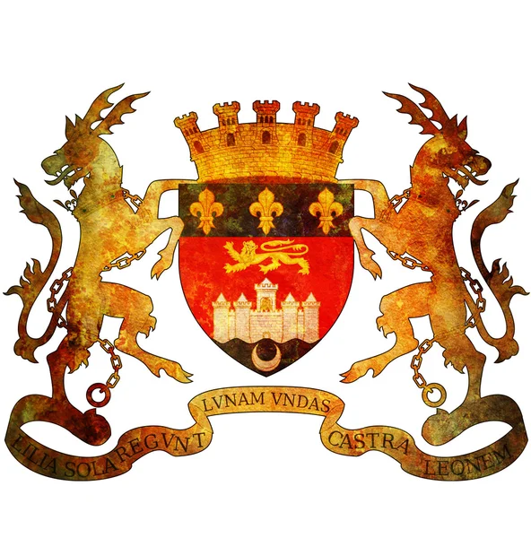 Escudo de armas de Burdeos — Foto de Stock