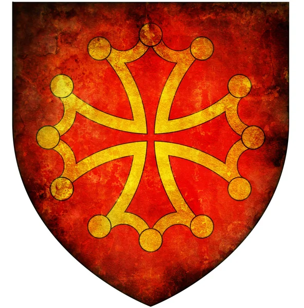 Wappen des Languedoc — Stockfoto