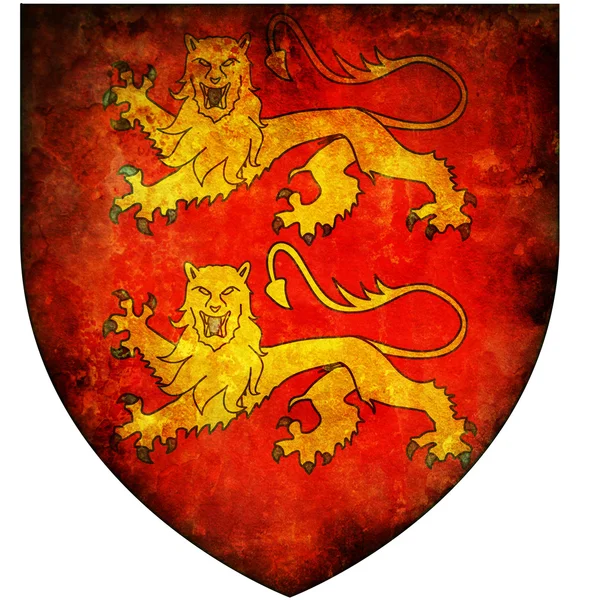 Normandie coat of arms — Stock Photo, Image