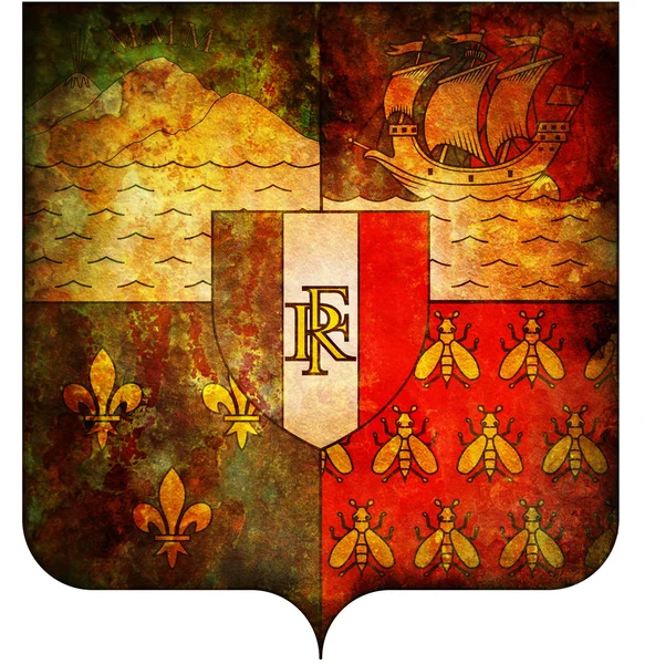 レユニオンの紋章 — ストック写真