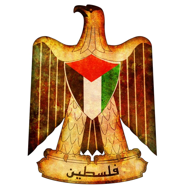 Palestine coat of arms — Stock Photo, Image