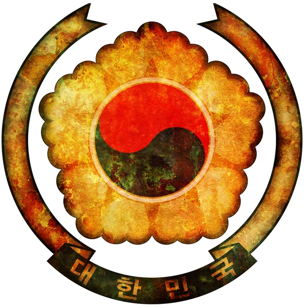 Corea del Sur Escudo de armas —  Fotos de Stock