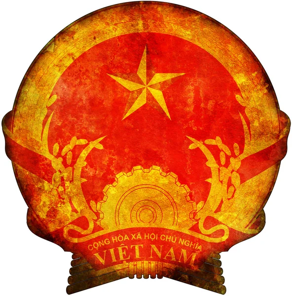 Escudo de armas de Vietnam —  Fotos de Stock