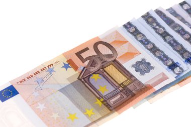 Euro banknot