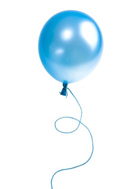 Blue balloon clipart