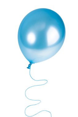 Blue balloon clipart