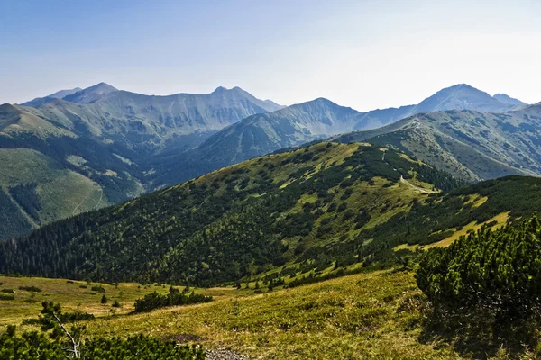 Montanhas Tatra polonesas ocidentais — Fotografia de Stock