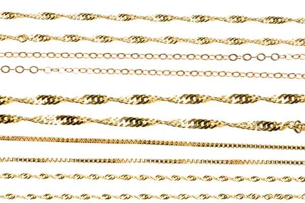 Altın zincir — Stok fotoğraf