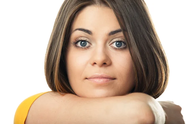 Mujer sonriente — Foto de Stock