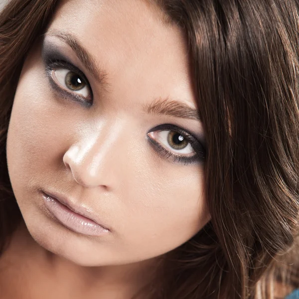 Retrato de maquiagem — Fotografia de Stock