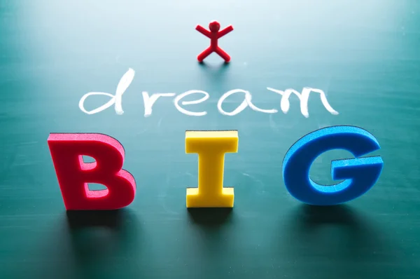 I dream big concept — Stock Photo, Image