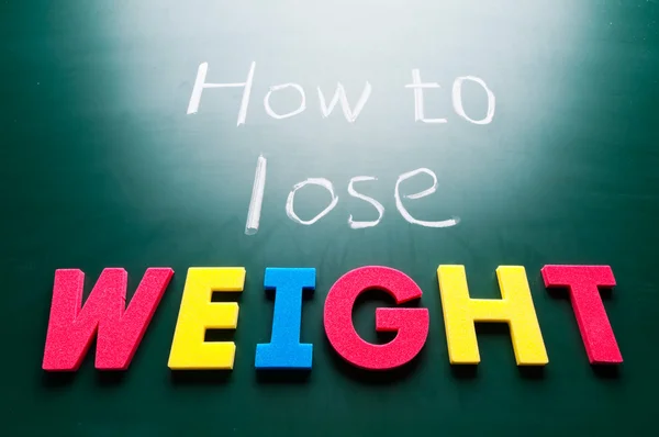 Hur gå ner i vikt — Stockfoto
