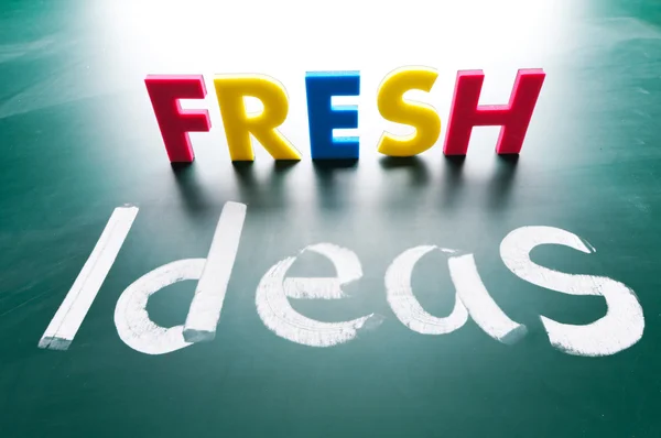 Fresh ideas, concept words — Stock Photo, Image