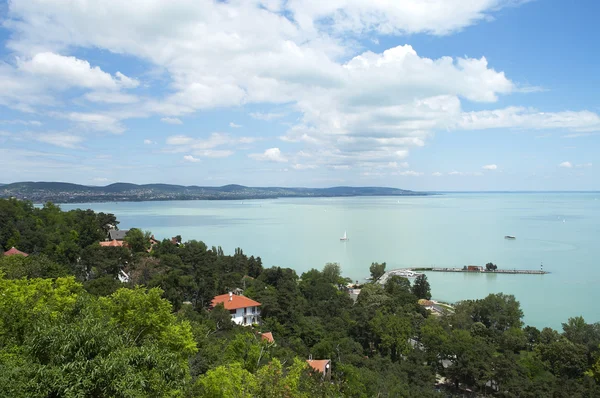 Landscape on Lake Balaton — Stock Photo, Image