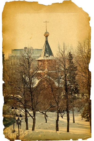 Onder de oude tijden. Kapel — Stockfoto