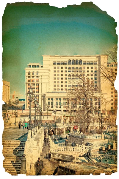 根据旧时光。广场 — 图库照片