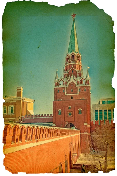 Nos velhos tempos. Kremlin. — Fotografia de Stock