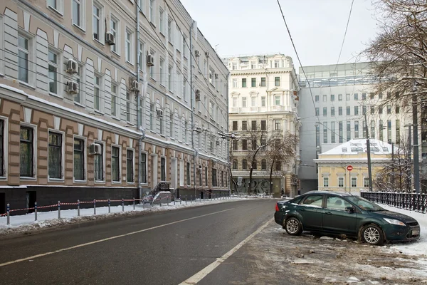 Moskwa. Ulica duża dmitrovka — Zdjęcie stockowe