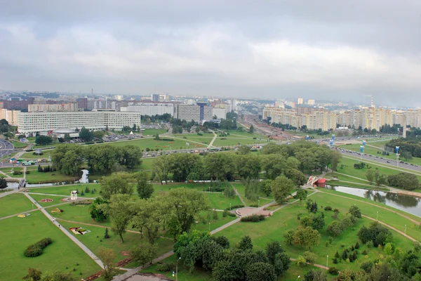 Минск, вид на город — стоковое фото