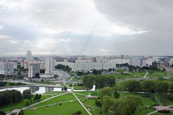 Минск, вид на город — стоковое фото
