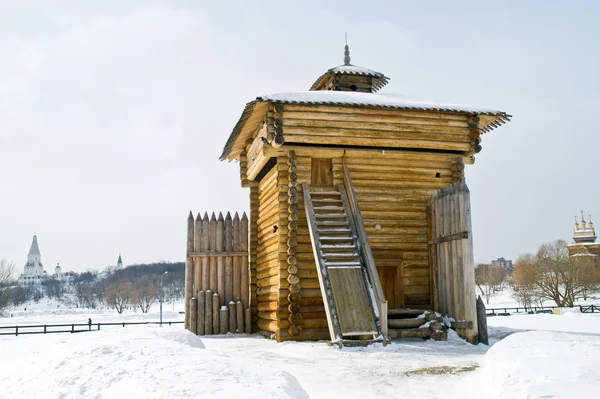 Torre de paliçada de Bratsk — Fotografia de Stock