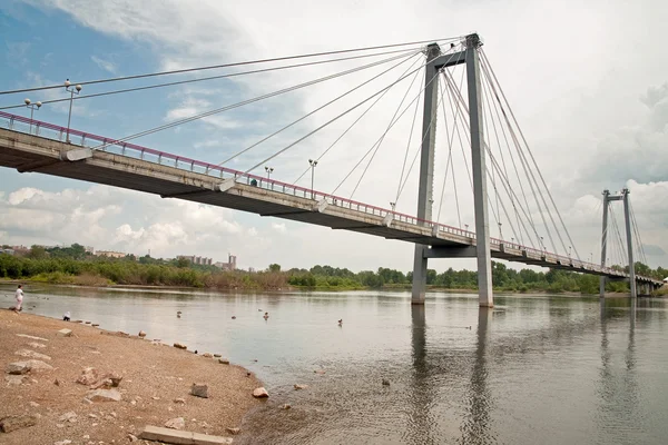 Puente a la isla de Tatysheva — Foto de Stock