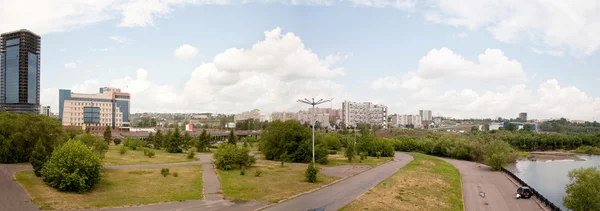 Місто Красноярськ — стокове фото