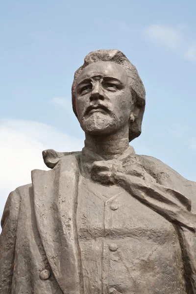Monument till rysk författare chekhov Asker. — Stockfoto