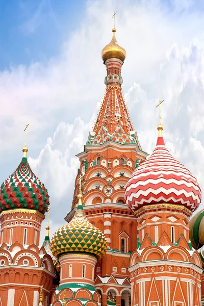 stock image Domes of Saint Basil Cathedral