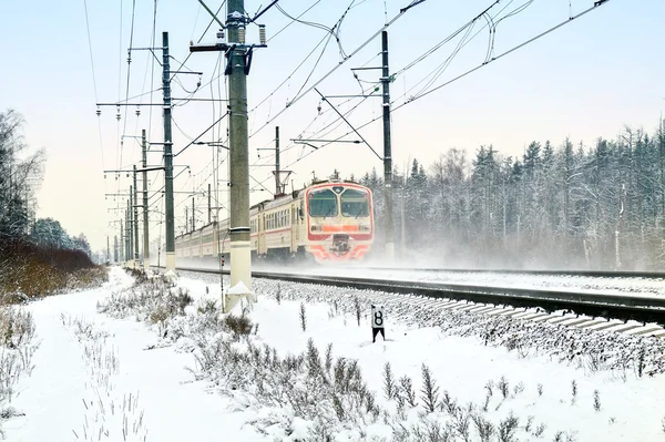 Elektrische Eisenbahn — Stockfoto