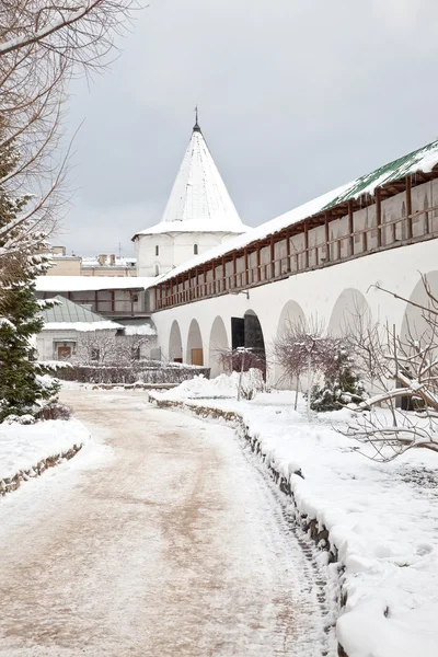 Grondgebied van novospasskogo van klooster — Stockfoto